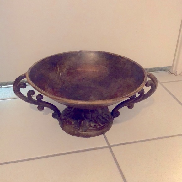Cool Metal Accent Bowl - Picture 2 of 7
